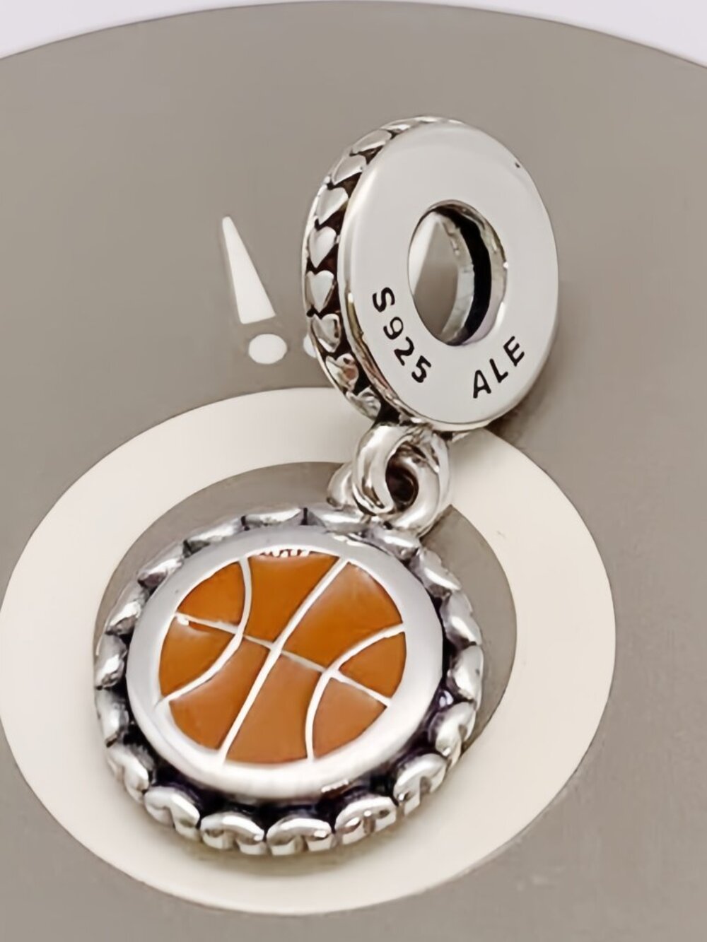Pandora Basketball Swoosh! Exclusive charm Pendant